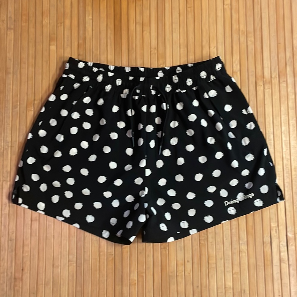 RARE Outdoor Voices Doing Things Shorts - Polka Dot